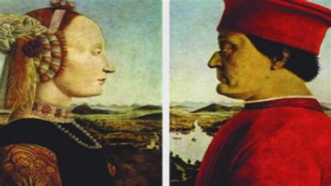 il doppio ritratto dei duchi  urbino  piero della francesca arte