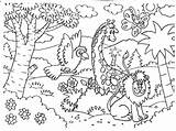 Mewarnai Binatang Kebun Pemandangan Windusari Mari sketch template
