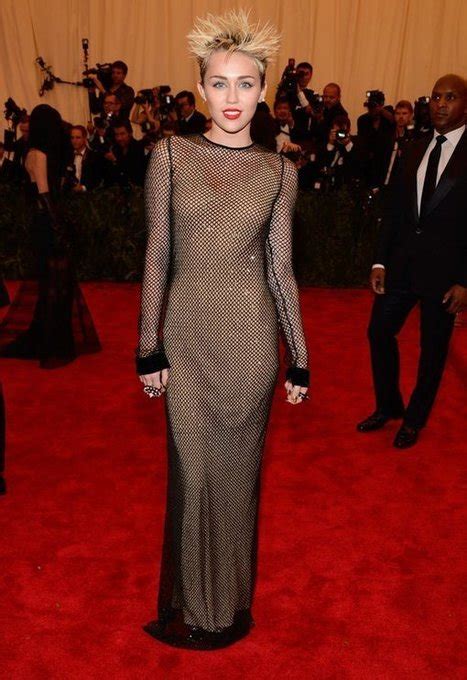 Miley Cyrus Super Sexy In Mesh Dress And Nud