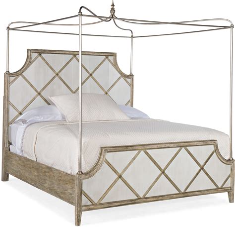 hooker furniture sanctuary    diamont king canopy bed dunk bright furniture