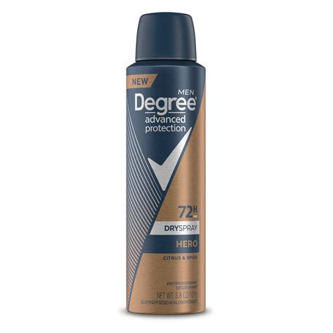 degree men antiperspirant deodorant spray hero  oz walmartcom