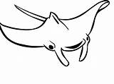 Manta Ray Coloring Pages Color Stingray Drawing Rays Animals Printable Logos Getdrawings Popular sketch template