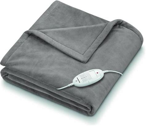 inventum hb elektrische dekenkussen elektrisch deken   grijs