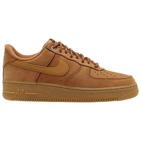 nike leather air force   wb  brown  men lyst