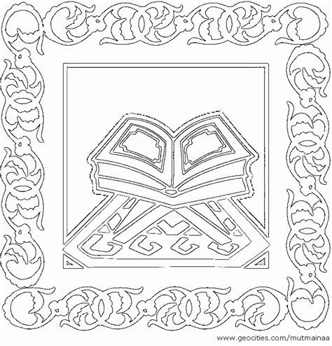 islamic coloring pages coloring home