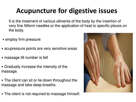 Ppt Acupuncture For Digestive Issues Powerpoint Presentation Free