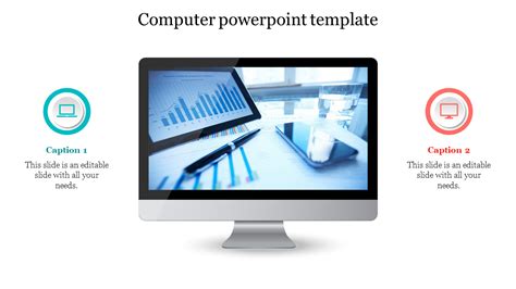 computer powerpoint template presentationdeck  riset