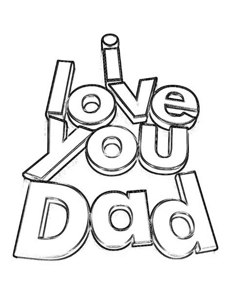 dad coloring pages  printable coloring pages  kids