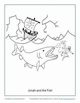 Jonah Sundayschoolzone sketch template
