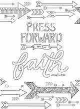 Coloring Faith Pages Kids Lds Printable Forward Bible Press Sheets Adult Verse Girls Just Squeeze Quotes Colouring Much Guess Children sketch template