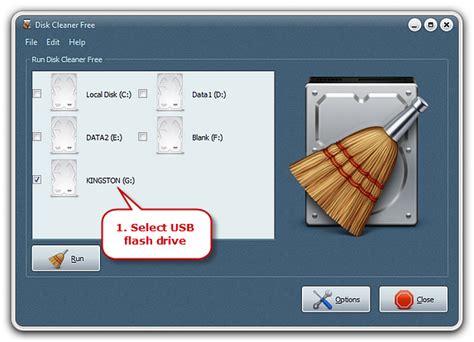 how to clean up usb flash drive disk cleaner free