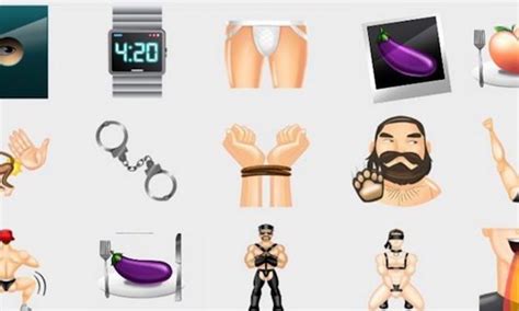 grindr emojis will teach you about gay people s sex lives