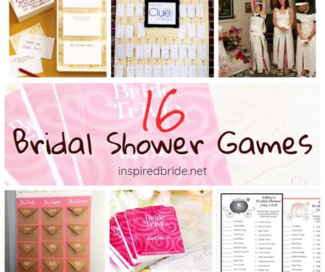 Classic Bridal Shower Games Inspired Bride