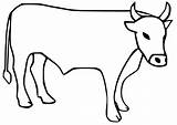 Oxen Printable Kids sketch template