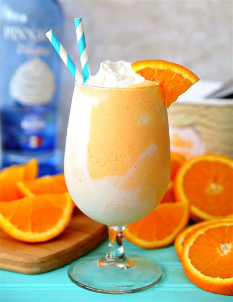 Delicious Boozy Orange Creamsicle Float Cocktail Recipe Recipe