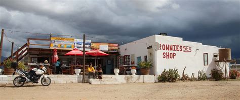 ronnies sex shop is on route 62 in the western cape s klein karoo au