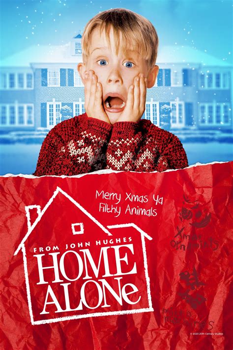 Home Alone Wall Poster Layout