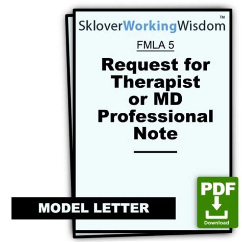 request  therapist  doctor note  support fmla leave short term