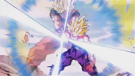 gohan kills cell whit father and son kamehameha hd 1080p youtube