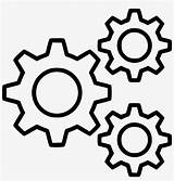 Cog Cogs Scope Clipartmag Nicepng sketch template