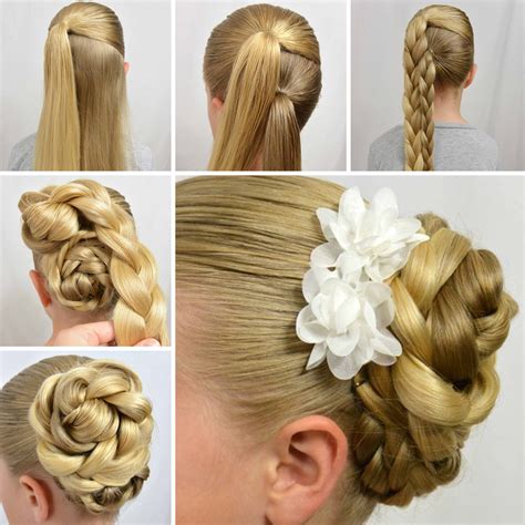 easy step  step tutorials     braided hairstyle  hairstyles