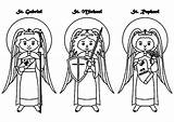 Saints Todos sketch template