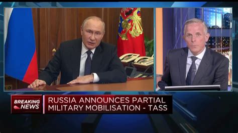 Russias Putin Announces Partial Military Mobilization