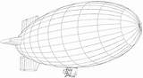 Airship Air Hot Coloring Airships Lindstrand Illustration Hs110 Drawings Balloon Balloons Technical Perspective Pages Blimps Sketch Template Projects sketch template