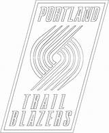 Trail Blazers sketch template
