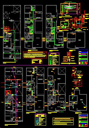 house plumbing dwg detail  autocad designs cad