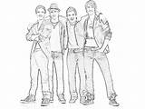 Coloring Pages Rush Big Time Print Victorious Color Mix Little Cast Drawing Printable Kids Search Popular sketch template