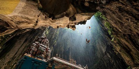 malaysias batu caves offer culture adventure  monkeys huffpost