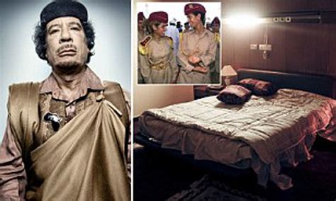 Uncovered The Macabre Sex Chamber Of Libya S Colonel Gaddafi Where He