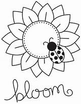 Sunflower Template Stamps Digital Patterns Embroidery Nook Templates Coloring Printable Designs Pattern Stencils Hand Newton Pages Transfers Stencil Butterfly Ribbon sketch template