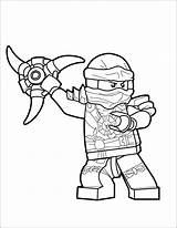 Jay Ninjago Lego Coloring sketch template