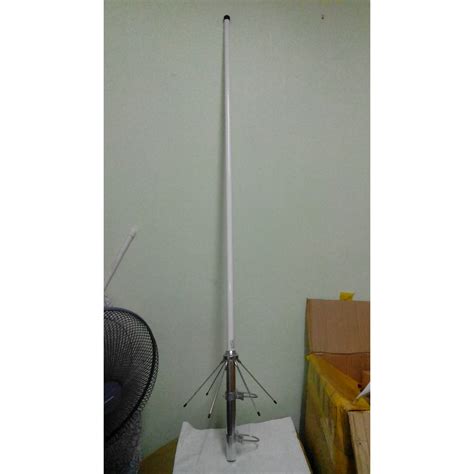 vertical vhf uhf dual band base antenna  hamradio shopee malaysia