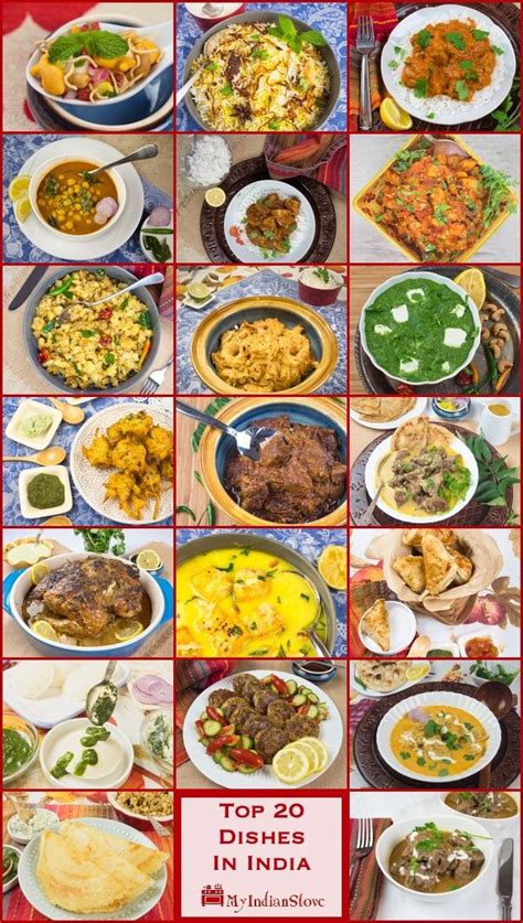 Top 20 Indian Recipes Indian Food Recipes Indian Dishes Indian Cooking