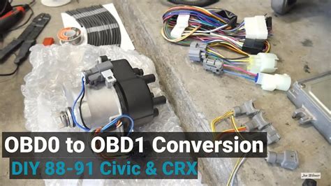 blox ecu obd  obd jumper conversion distributor harness honda civic crx parts accessories