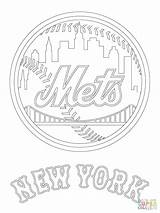 Coloring Mets Pages Logo York Mlb Baseball Chiefs Printable City Rangers Jets Skyline Sport Print Kc Cubs Football Chicago Kids sketch template