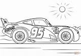 Coloring Mcqueen Lightning Cars Pages Drawing Printable sketch template