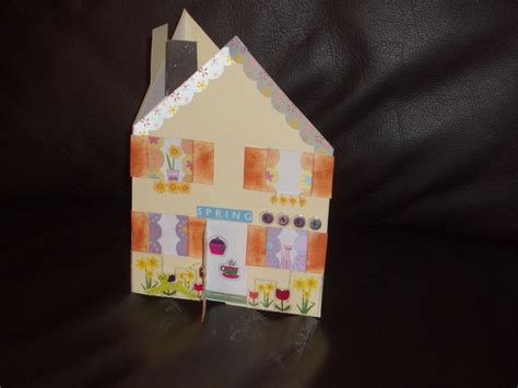 early card house template  wendy   cards handmade
