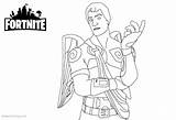 Fortnite Coloring Pages Characters Lineart Printable Kids Print Adults Bettercoloring Color sketch template