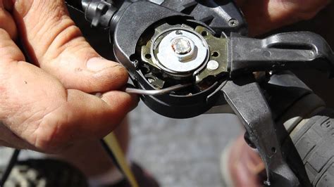 fix rapid fire shifter shimano stx rc bikemanforu gear repair youtube