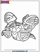 Bakugan Dragonoid Pyrus Wrecking Skylanders sketch template