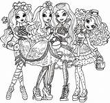 Ever After High Coloring Pages Sheet Printable Print Characters Briar Raven Colouring Apple Sheets Click Do Google Colorear sketch template
