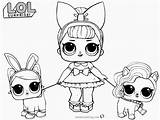 Coloring Lol Doll Database Print sketch template
