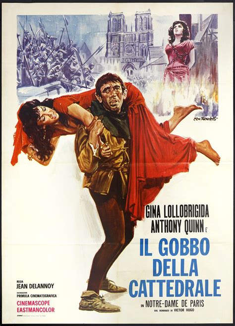 the hunchback of notre dame 1956 italy classic movie posters