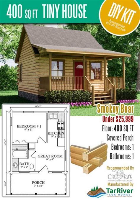 tiny log cabin kits easy diy project tiny house cabin cabin house plans tiny house design