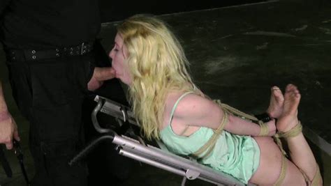 Horny Blonde Nympho Gets Face Fucked In This Bdsm Scene Video