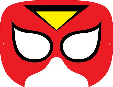 superhero mask template    clipartmag